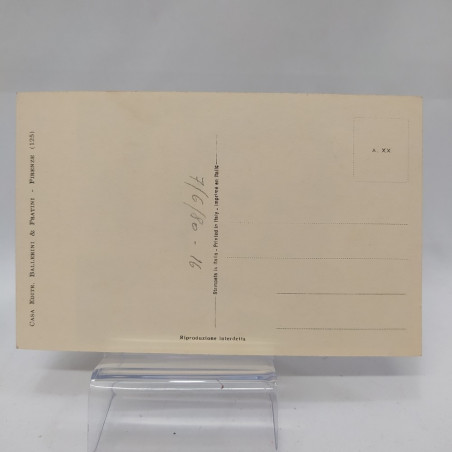 Cartolina con foto dell'attrice Maria Mercader e firma. Buono