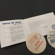 Lotto di 3 opuscoli Benedizione veicoli ACI Forlì 1966. Buono 2