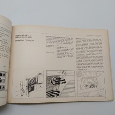 Opel Rekord 1976 Libretto uso manutenzione. Ingiallimenti e segni del tempo 2