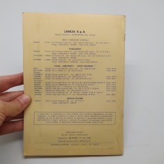 Libretto uso manutenzione Lancia 1300 Coupè 1976. Macchie e ingiallimenti 2
