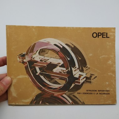 Opel Istruzioni importanti per l'esercizio e la sicurezza 1981. Macchie e penna