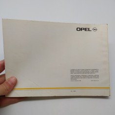 Astra Libretto uso manutenzione Opel 1998. Copertina polverosa e con pieghe 2