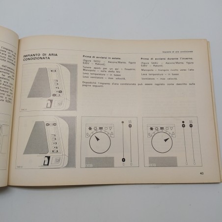 Auto Opel Istruzioni importanti per esercizio e sicurezza 1979. Macchie