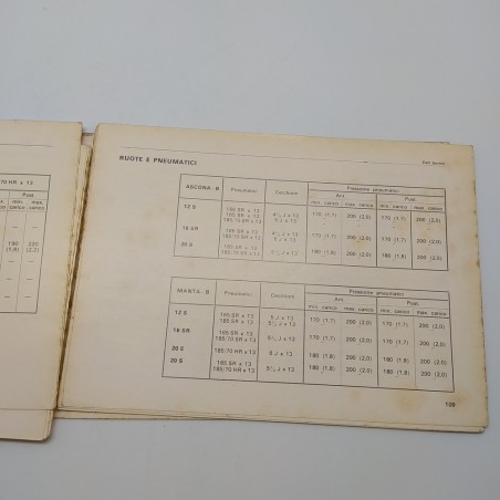 Opel Istruzioni importanti per esercizio e sicurezza anno 1978. Mediocre