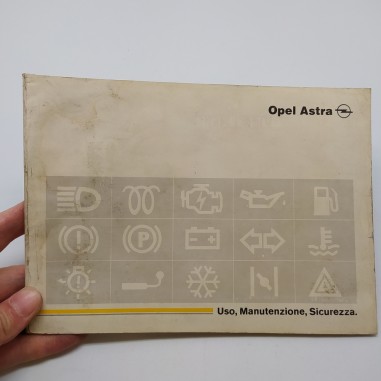 Astra Libretto uso, manutenzione e sicurezza auto Opel 1992. Mediocre