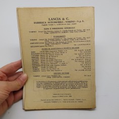 Lancia Flavia Libretto uso e manutenzione 1970, 1° edizione. Mediocre 2