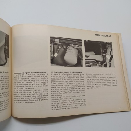 Libretto d'istruzioni Volvo 145. Polvere e macchie