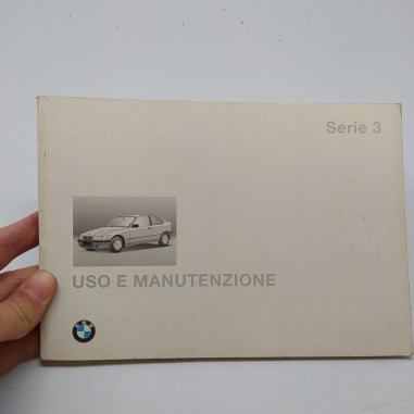 Libretto uso manutenzione BMW Serie 3, 1994. Polvere