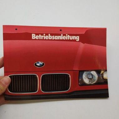 BMW Libretto uso manutenzione - Betriebsanleitung 1991 in tedesco. Buono