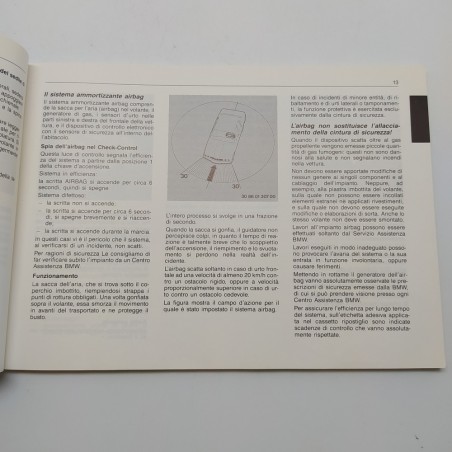 BMW Libretto uso manutenzione. Buone condizioni con picocle macchie