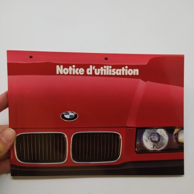 Libretto uso manutenzione BMW Notice d'utilisation 1991 in francese. Buono