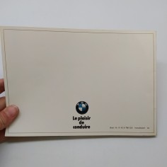Libretto uso manutenzione BMW Notice d'utilisation 1991 in francese. Buono 2