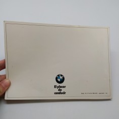 Libretto uso manutenzione BMW Instrucciones de servizio 1991 in spagnolo. Buono 2