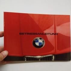 Libretto uso manutenzione BMW Betriebsanleitung 1981 in tedesco. Discreto
