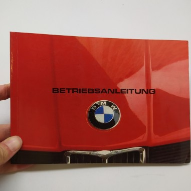 Libretto uso manutenzione BMW Betriebsanleitung 1981 in tedesco. Discreto