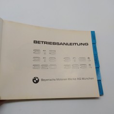 Libretto uso manutenzione BMW Betriebsanleitung 1981 in tedesco. Discreto 2