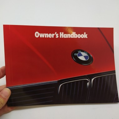 Libretto uso manutenzione BMW Owner's handbook 1990 in inglese. Buono