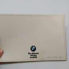Libretto uso manutenzione BMW Owner's handbook 1990 in inglese. Buono 2