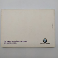 Libretto uso e manutenzione della vettura BMW. Impolverato 2