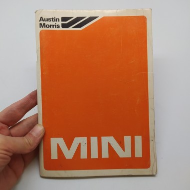 Manuale di istruzioni Mini Austin Morris 1981. Pieghe e polvere