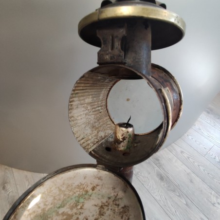 Faro da carrozza ad olio Fiat Lux perido metà 800