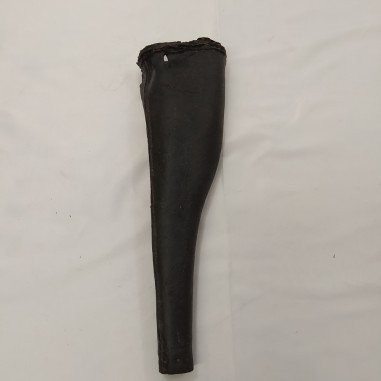 Custodia in cuoio per mezzo fucile metà 800 - 42 cm