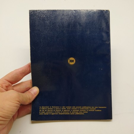 Auto Lancia Beta Libretto uso manutenzione 1979.  Discreto