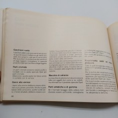 Ascona Libretto uso, manutenzione, sicurezza Opel 1984. Piccoli strappi 2