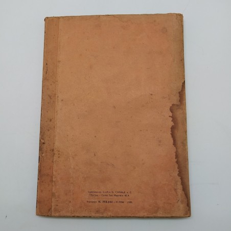 Fiat Autocarro 682 N2 Catalogo parti di ricambio, 1956. Note a penna. Mediocre
