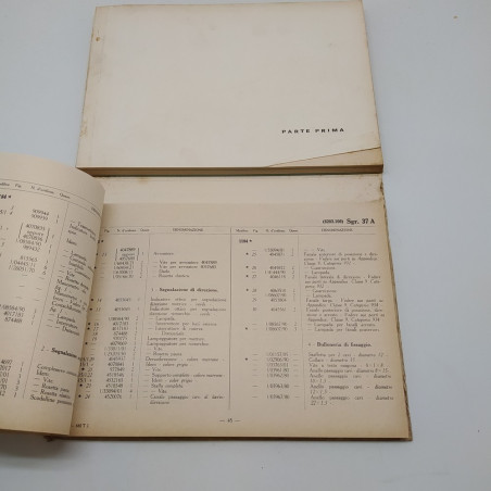 Fiat Catalogo parti di ricambio motrice per semirimorchio 682 T2, 2° ed. 1962