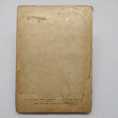 Supplemento catalogo parti di ricambio Fiat 690 N1, 1963. Condizioni mediocri