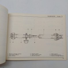 Alfa Romeo Caratteristiche e prescrizioni tecniche Alfa 6 Turbo D 5, 1983. Aloni 2