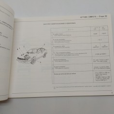 Alfa Romeo Caratteristiche e prescrizioni tecniche GTV6 2.5, 1980. Macchie 2