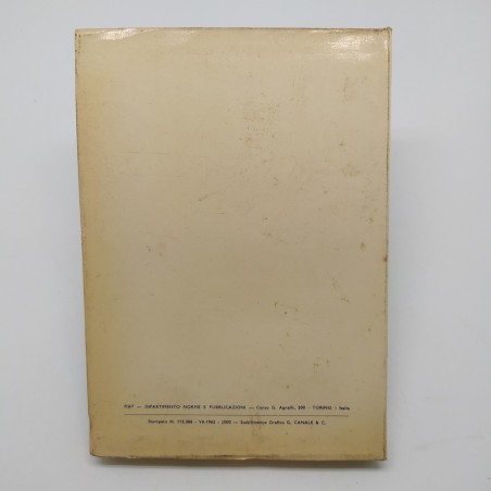 Fiat Catalogo parti di ricambio Autocarro 642 N65R & N65, 2° ed. 1962. Mediocre