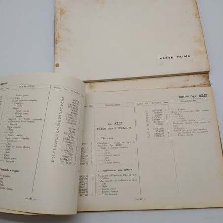 Catalogo parti di ricambio autocarro Fiat 682 T3, 1° ed. 1963. Mediocre