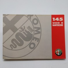 Manuale uso e manutenzione Alfa Romeo 145, 6° edizione 1995. Ingrigimenti