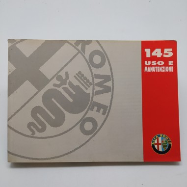 Manuale uso e manutenzione Alfa Romeo 145, 6° edizione 1995. Ingrigimenti