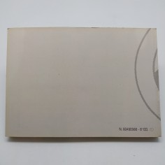 Manuale uso e manutenzione Alfa Romeo 145, 6° edizione 1995. Ingrigimenti 2