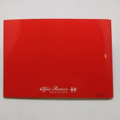 Manuale uso e manutenzione Alfa Romeo modlelo 164 V6 Turbo 1990. Polvere 2