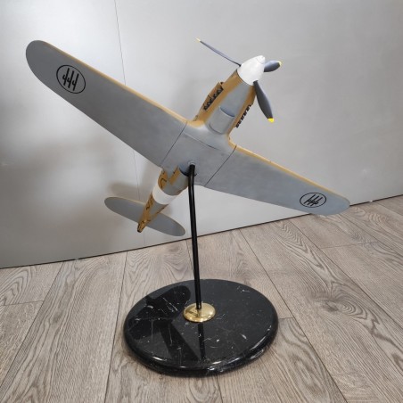 Modellino statico aereo Macchi MC 205 Veltro livrea mimetica deserto