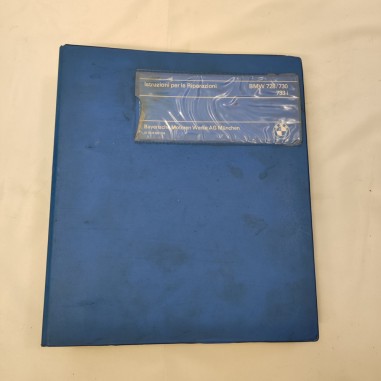 Manuale di Istruzioni per le riparazioni BMW 728/730 733i - macchie