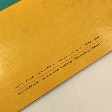 Catalogo parti di ricambio carrozzeria Fiat Dino coupè - macchie