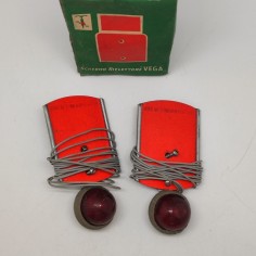 Vega - Schermo riflettore - coppia fanalini bici vintage con scatola originale 2