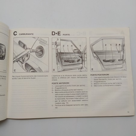 Stort Wagon 33 Manuale uso e manutenzione Alfa Romeo 1988. Aloni di umidità