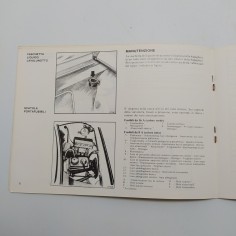 Alfa Romeo Manuale uso e manutenzione mod. Alfa 33, 1.5 Giardinetta. Polvere 2