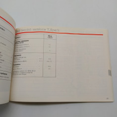 Alfa Romeo mod. 164 Manuale uso e manutenzione 1987. Macchie e polvere 2