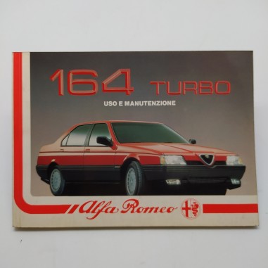 Manuale uso e manutenzione 164 Turbo 1988. Polvere e ingiallimenti