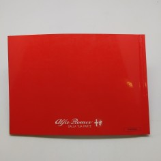 Manuale uso e manutenzione Alfa Romeo 164 V6 Turbo, 1° edizione 1990. Polvere 2