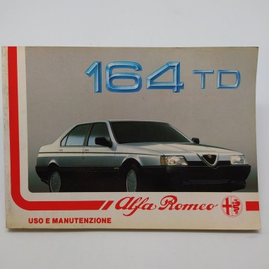 Manuale uso e manutenzione Alfa Romeo mod. 164 TD 1987. Polvere