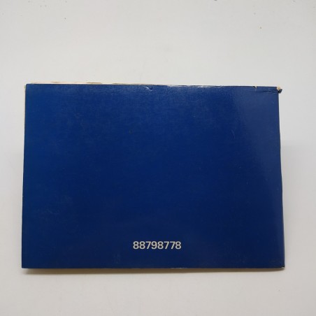 Lancia Guida alla diagnosi BETA automatic 1987. Ingiallimenti e polvere